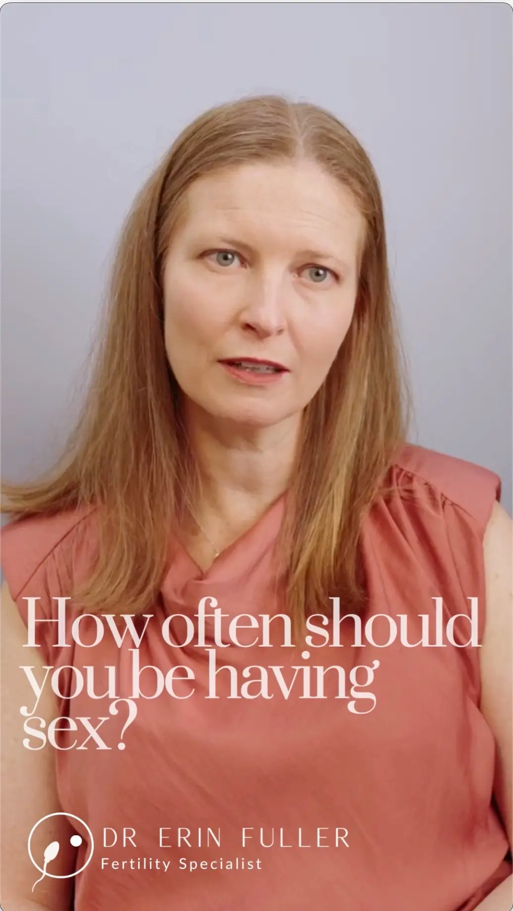 Dr Erin Fuller talks about how often you should be haviing sex